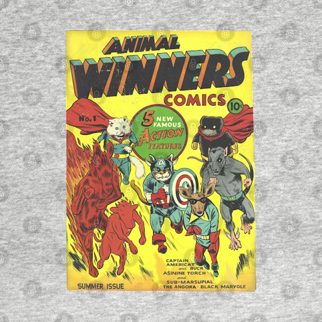 Animal Winners Comics by ThirteenthFloor